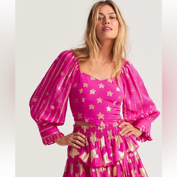 LoveShackFancy Blaze Top - Picture 1 of 11